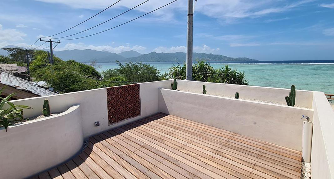 Shore Thing Gili Air Beachfront Apartment Zewnętrze zdjęcie